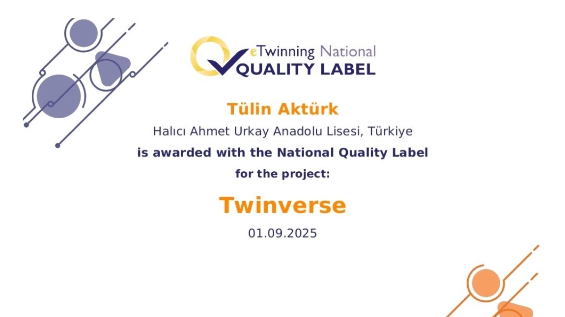  Ulusal Kalite Ödülü